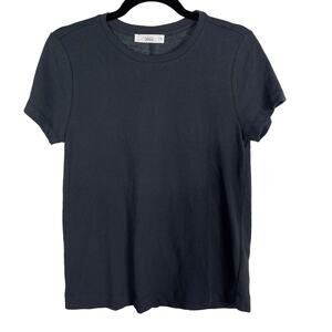 Talulah Small S Charcoal Gray Short Sleeve Crew Neck Tee Madi Nelson Essential